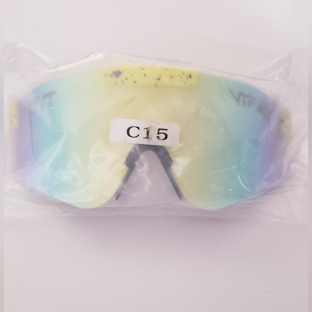 Easton Slowpitch Pro White Gloves Size L and Pit Viper Sunglasses Bundle - Picture 2 of 7